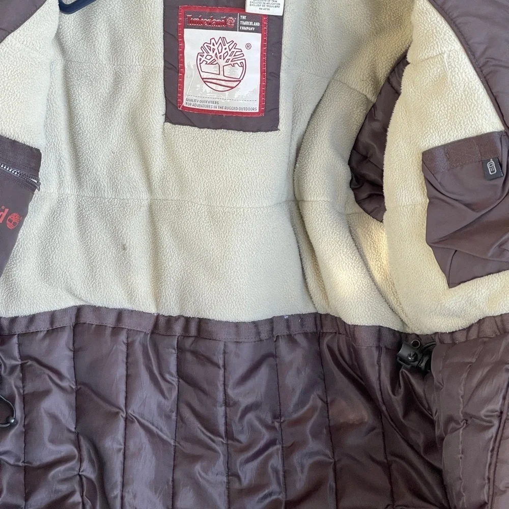 Timberland boys brown coat